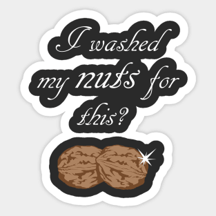 Classy Collection: Nuts Sticker